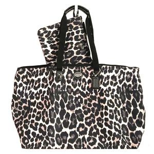 Coach Weekender Nylon Packable Travel Duffel Bag